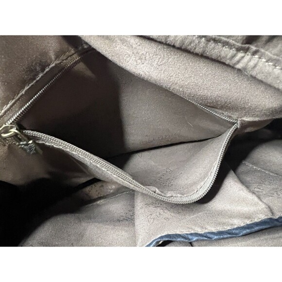 Black Butterfly Canvas Crossbody Handbag Satchel Bag Bohemian Floral Print Boho - Picture 10 of 14